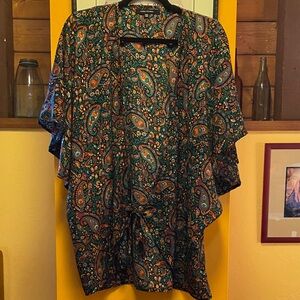 Karma Highway Silky Paisley Kimono
